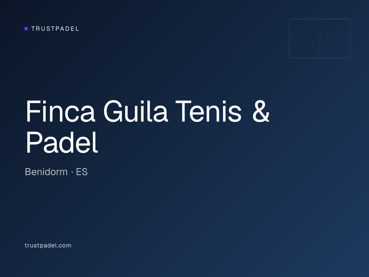 Finca Guila Tenis & Padel padel club