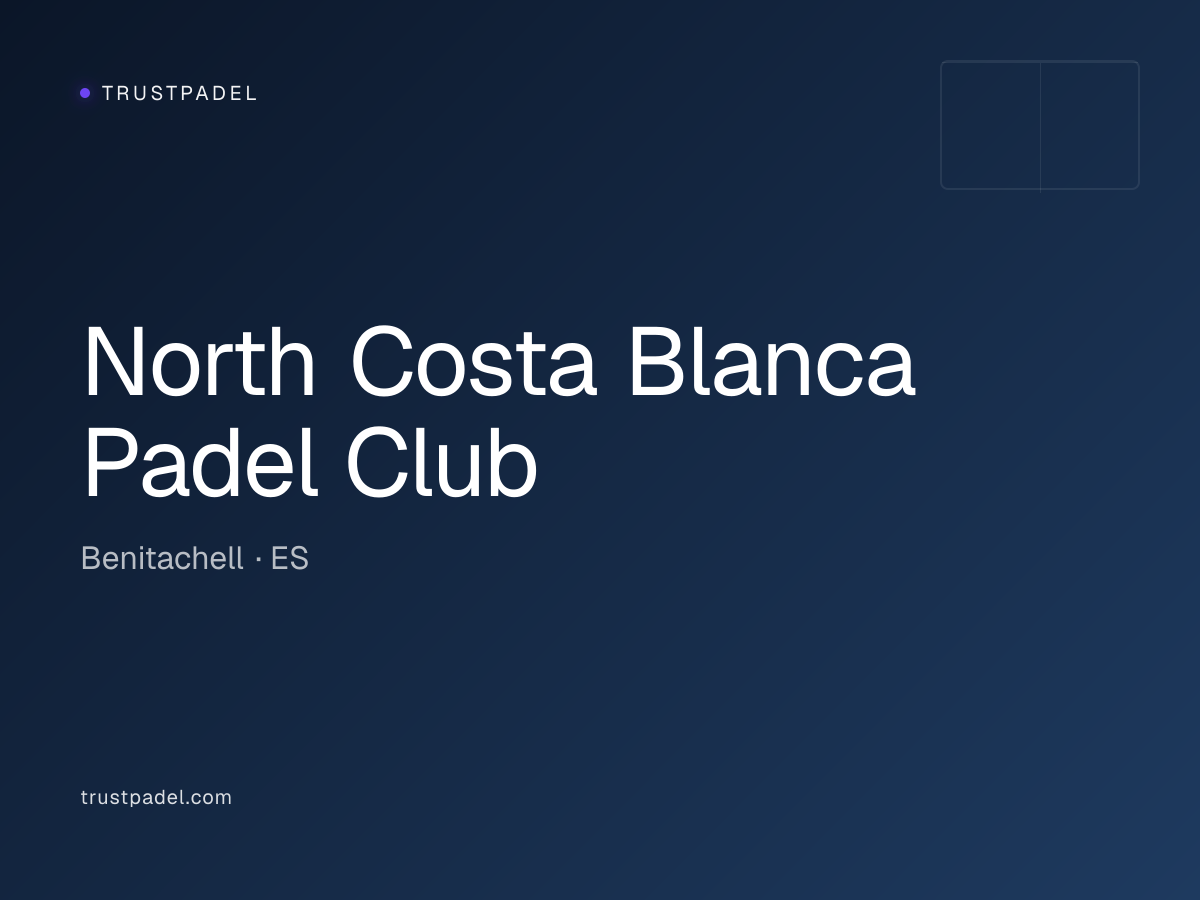 North Costa Blanca Padel Club padel club