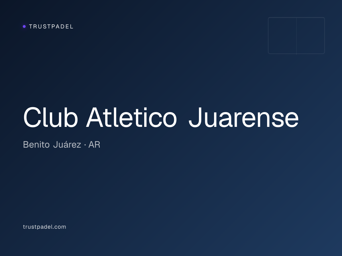 Club Atletico Juarense padel club