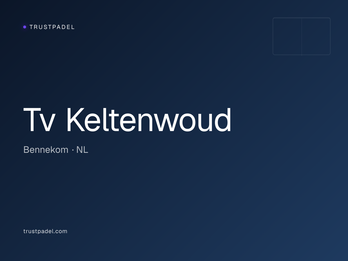 Tv Keltenwoud padel club