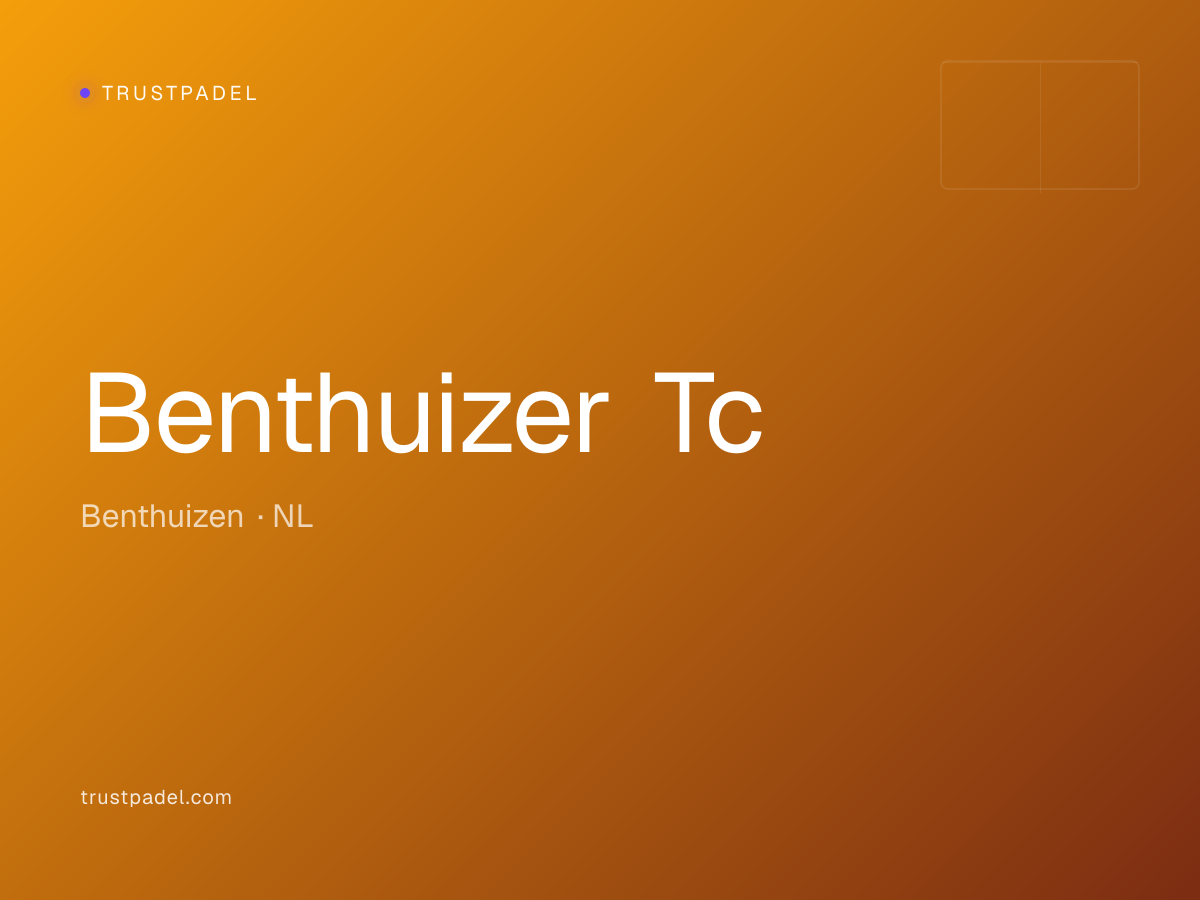 Benthuizer Tc padel club