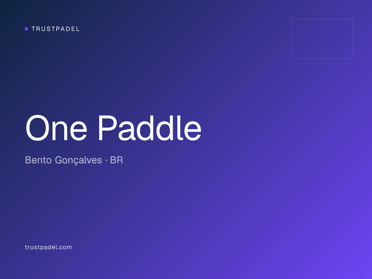 One Paddle padel club