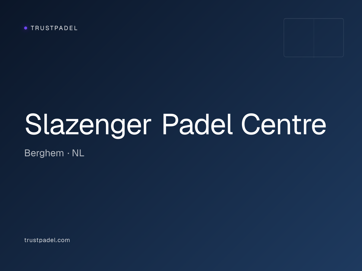 Slazenger Padel Centre padel club
