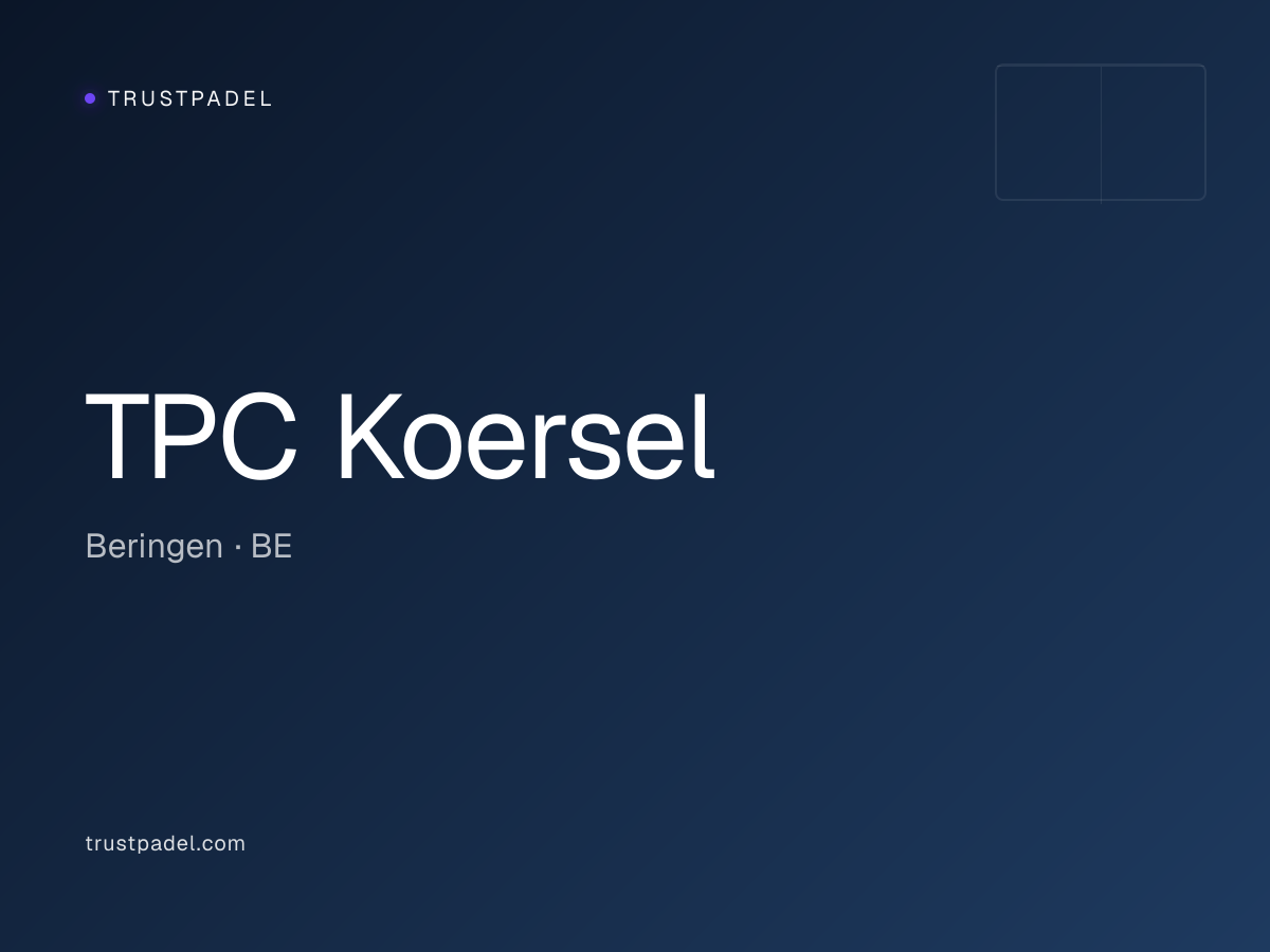TPC Koersel padel club