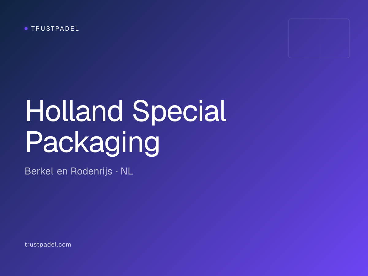 Holland Special Packaging padel club