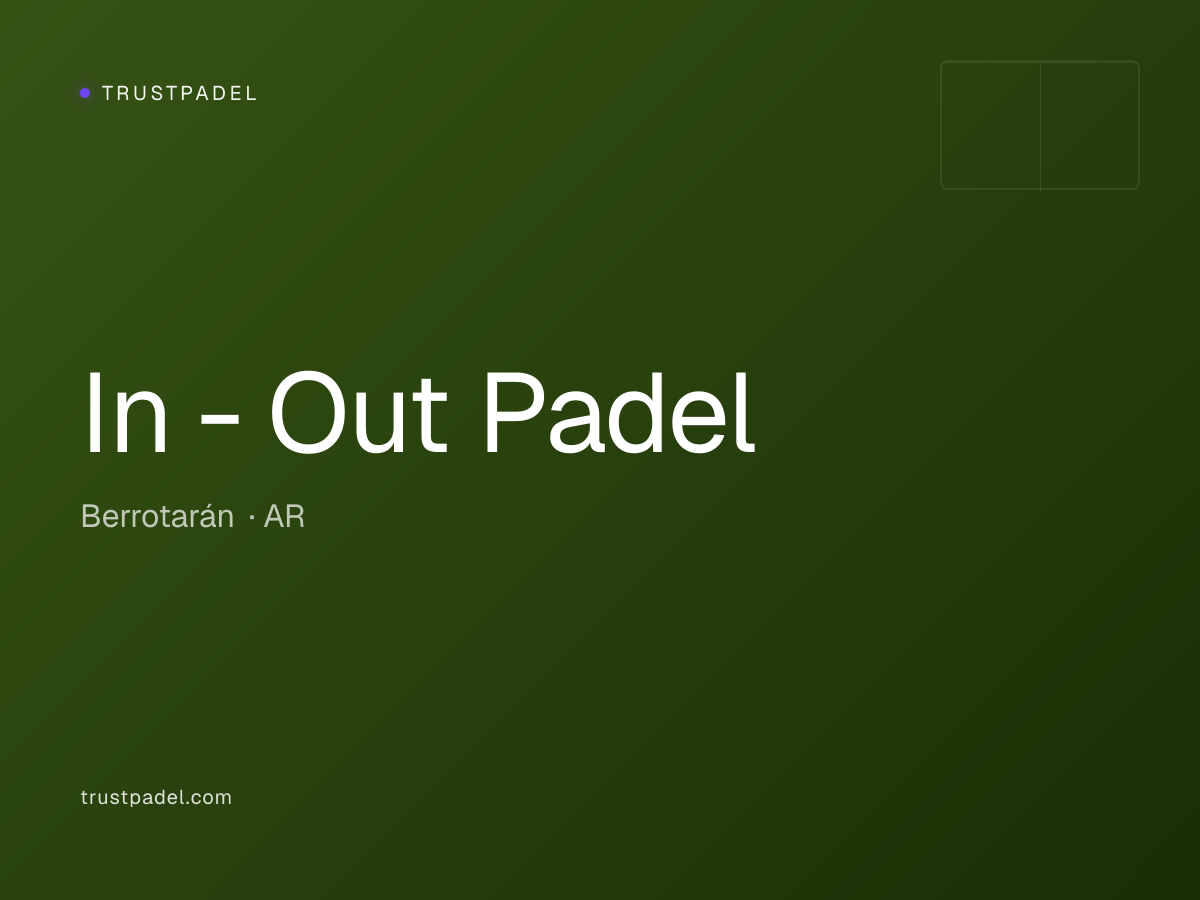 In - Out Padel padel club
