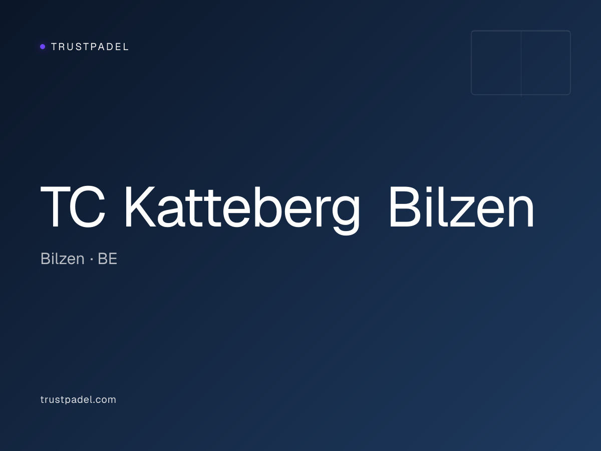 TC Katteberg Bilzen padel club