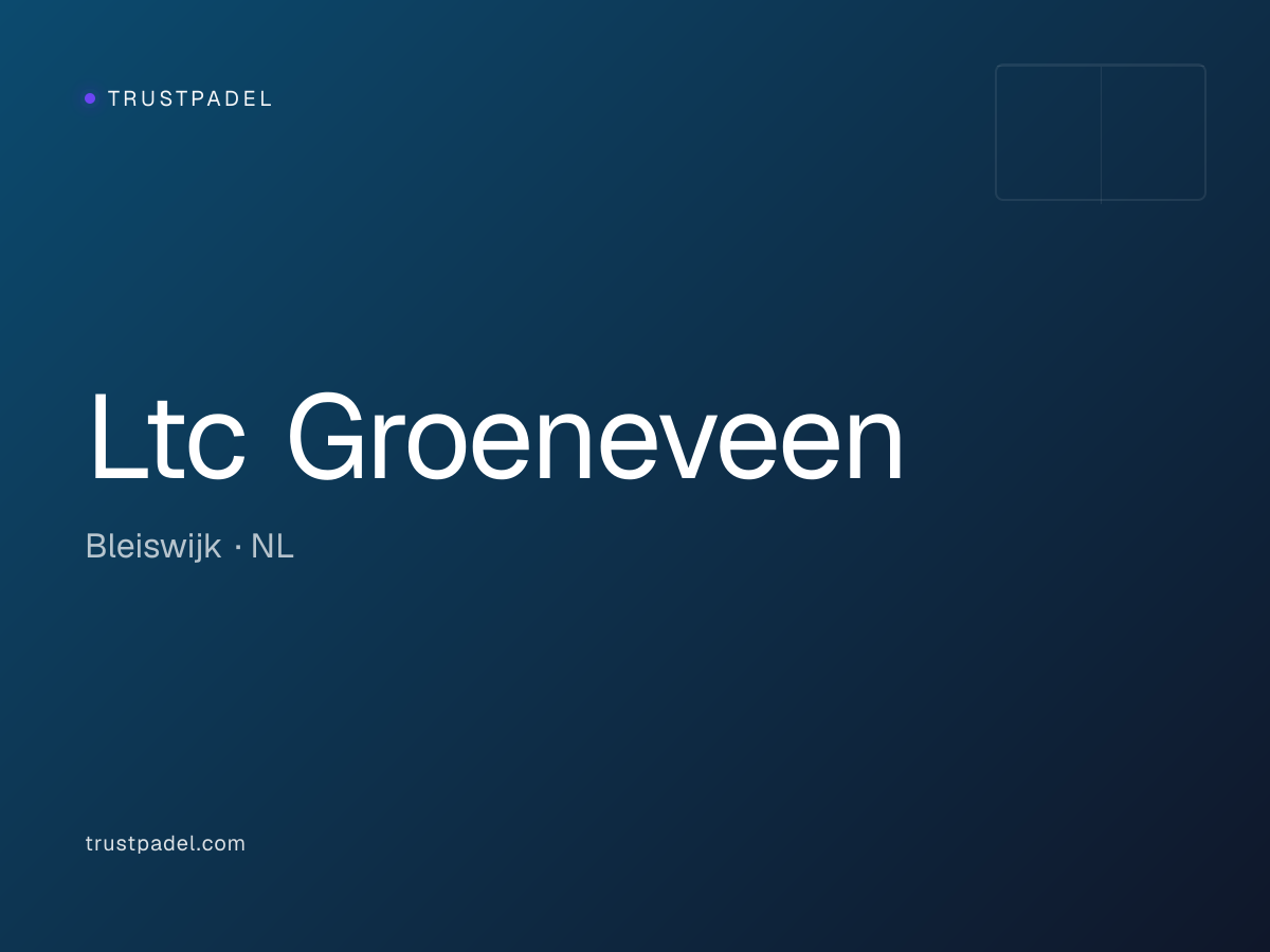 Ltc Groeneveen padel club