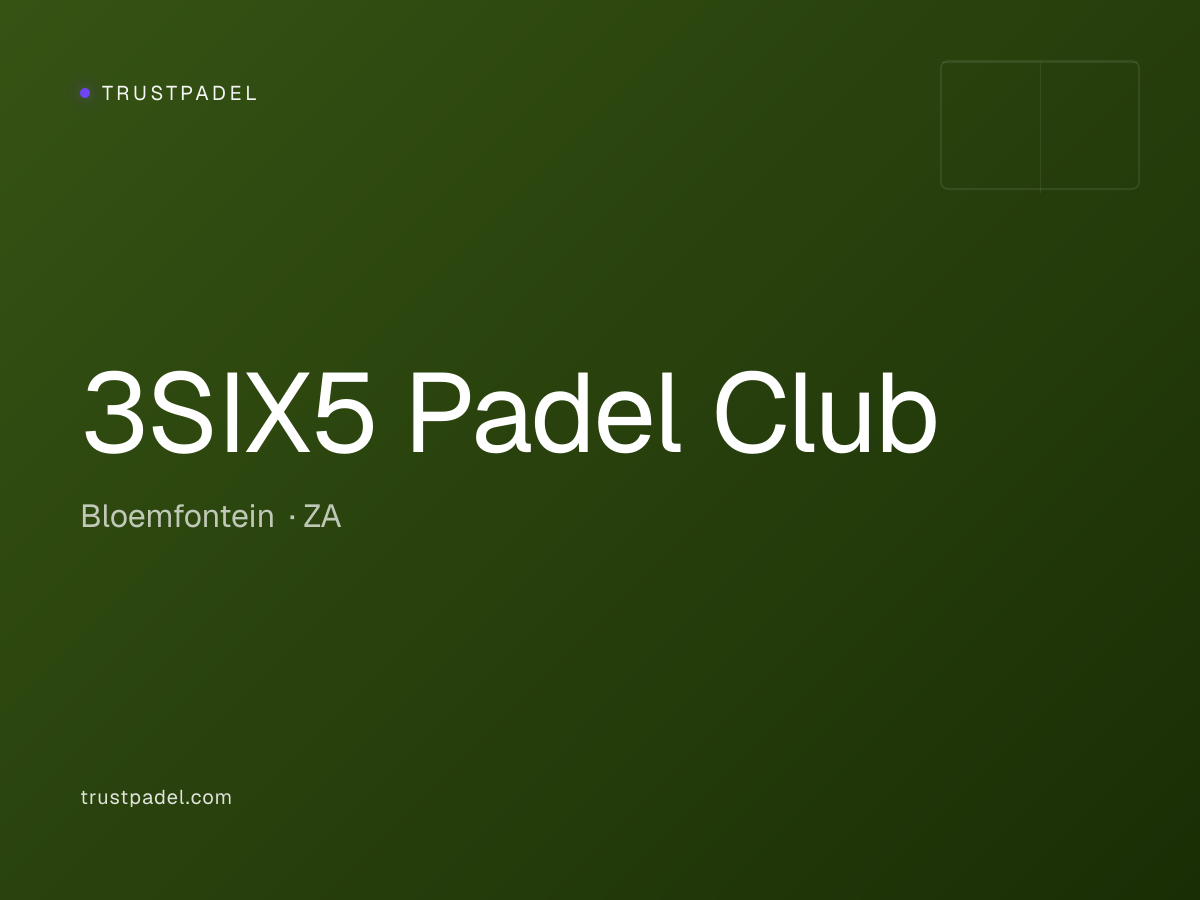 3SIX5 Padel Club padel club