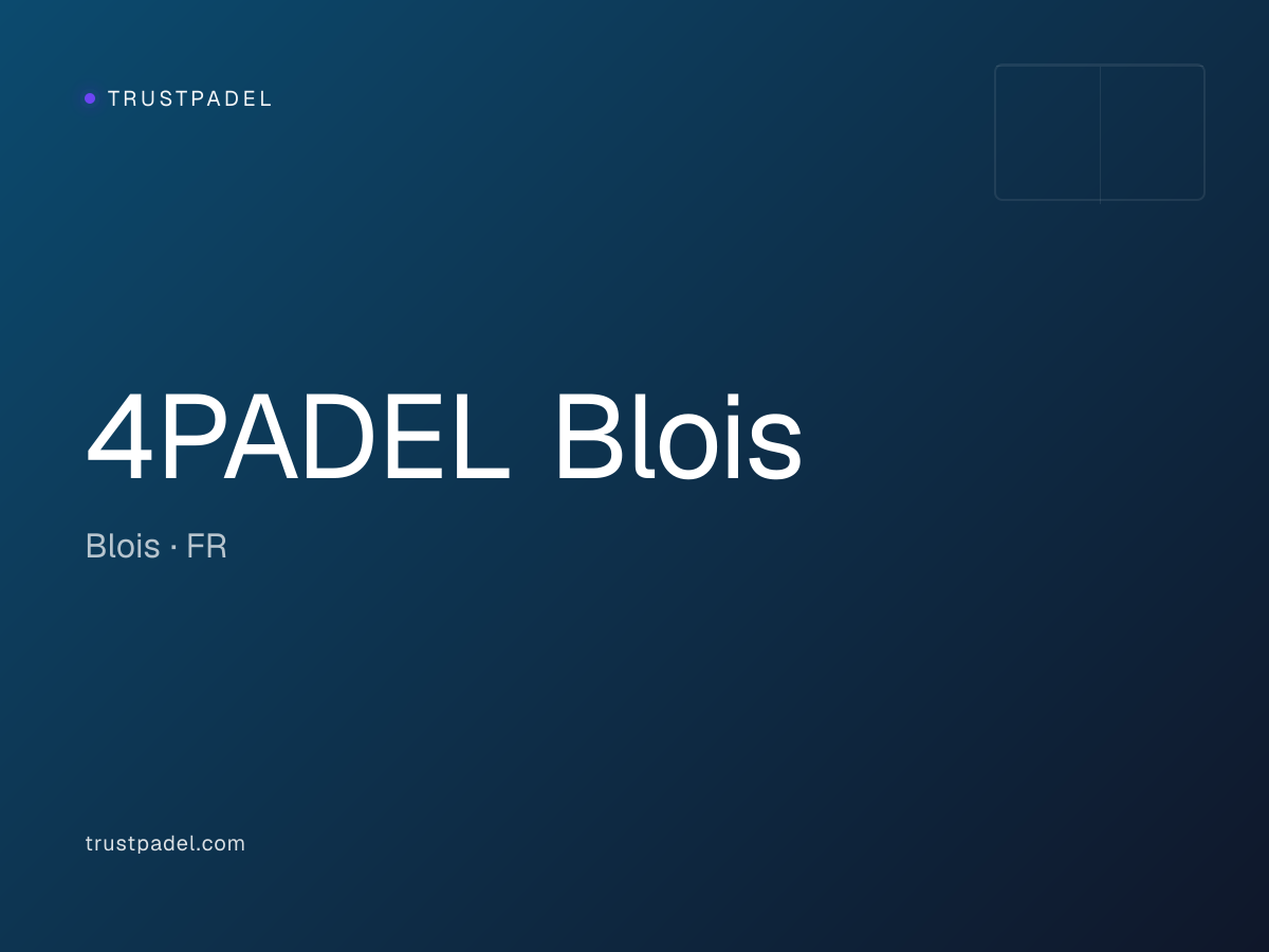 4PADEL Blois padel club