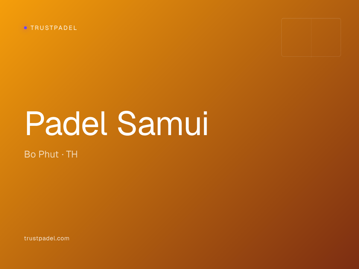 Padel Samui padel club