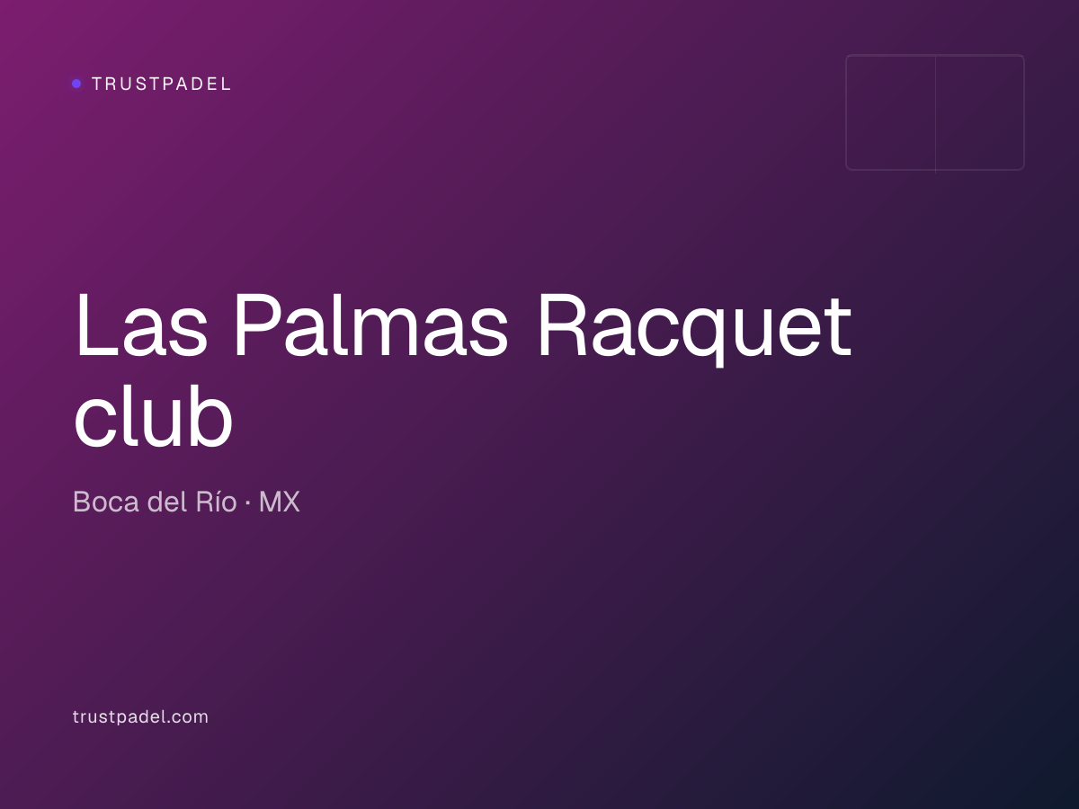 Las Palmas Racquet club padel club