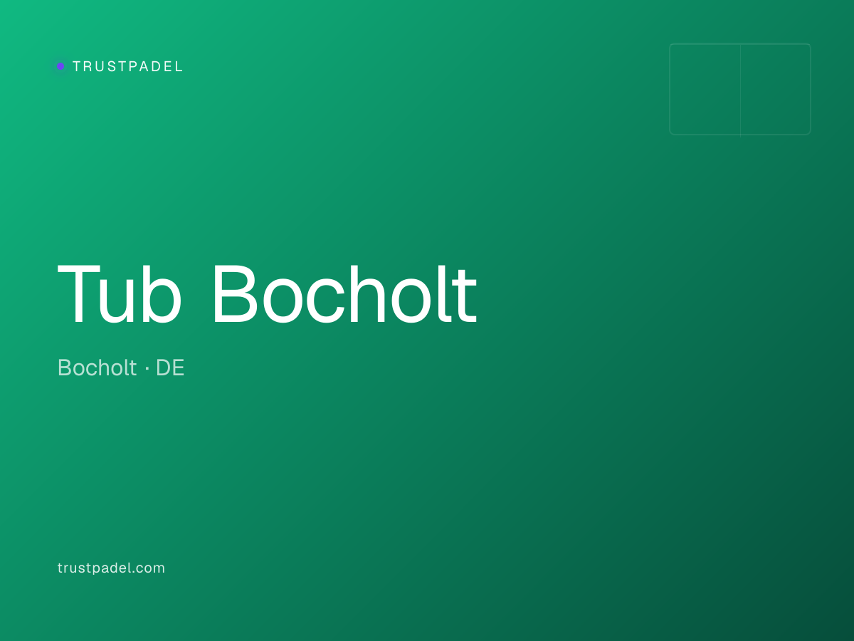 Tub Bocholt padel club
