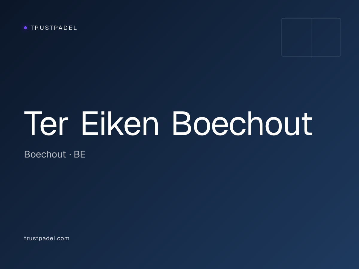 Ter Eiken Boechout padel club