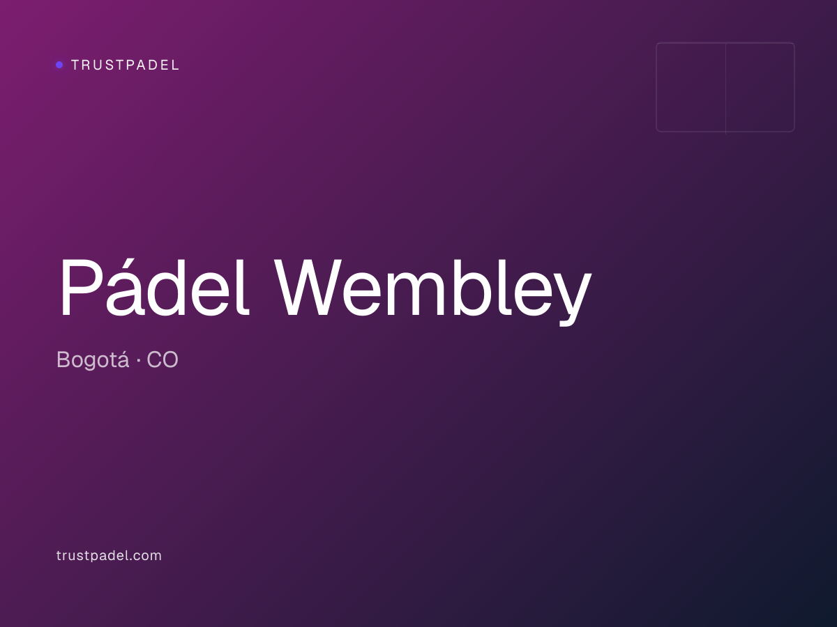 Pádel Wembley padel club