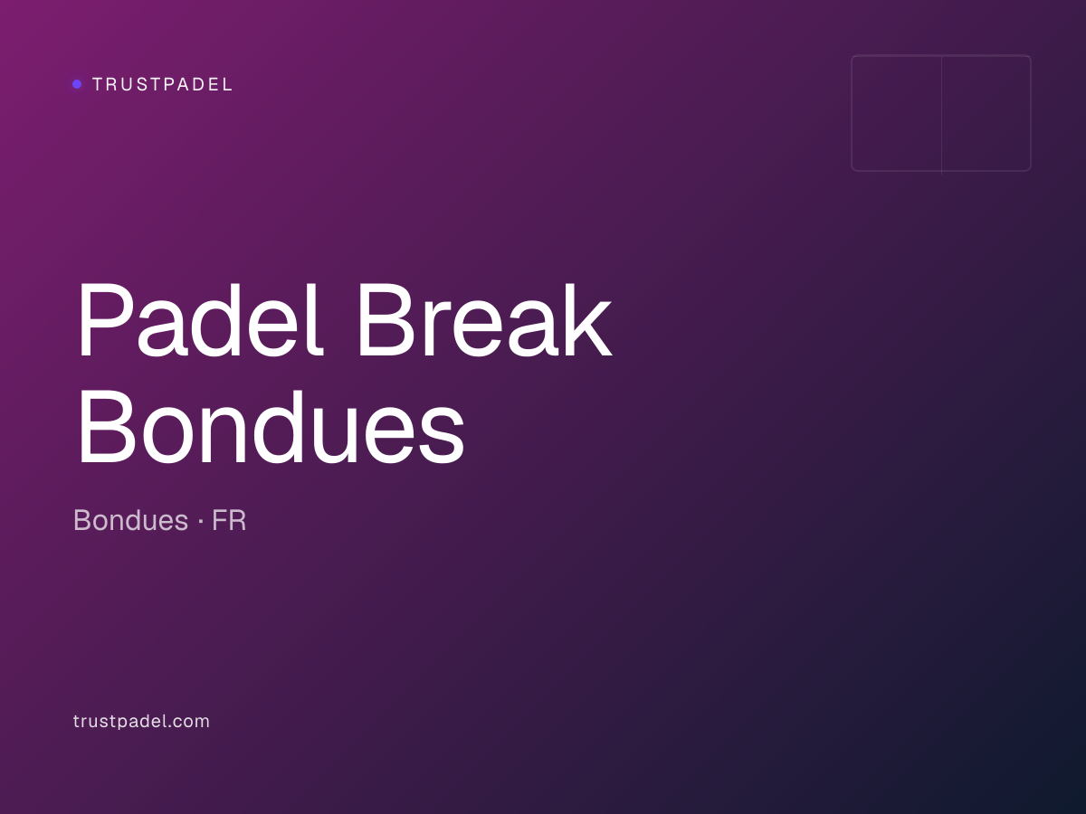 Padel Break Bondues padel club