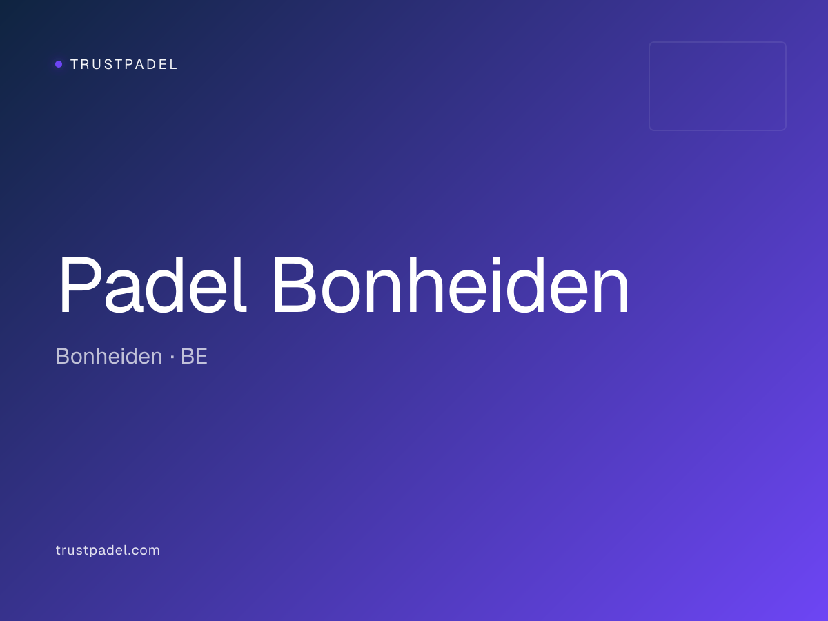 Padel Bonheiden padel club