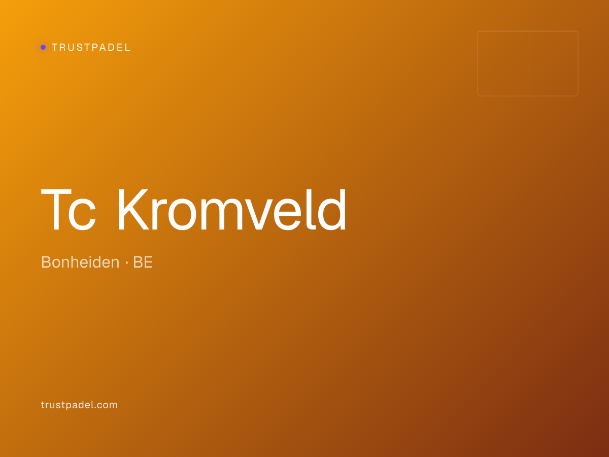Tc Kromveld padel club