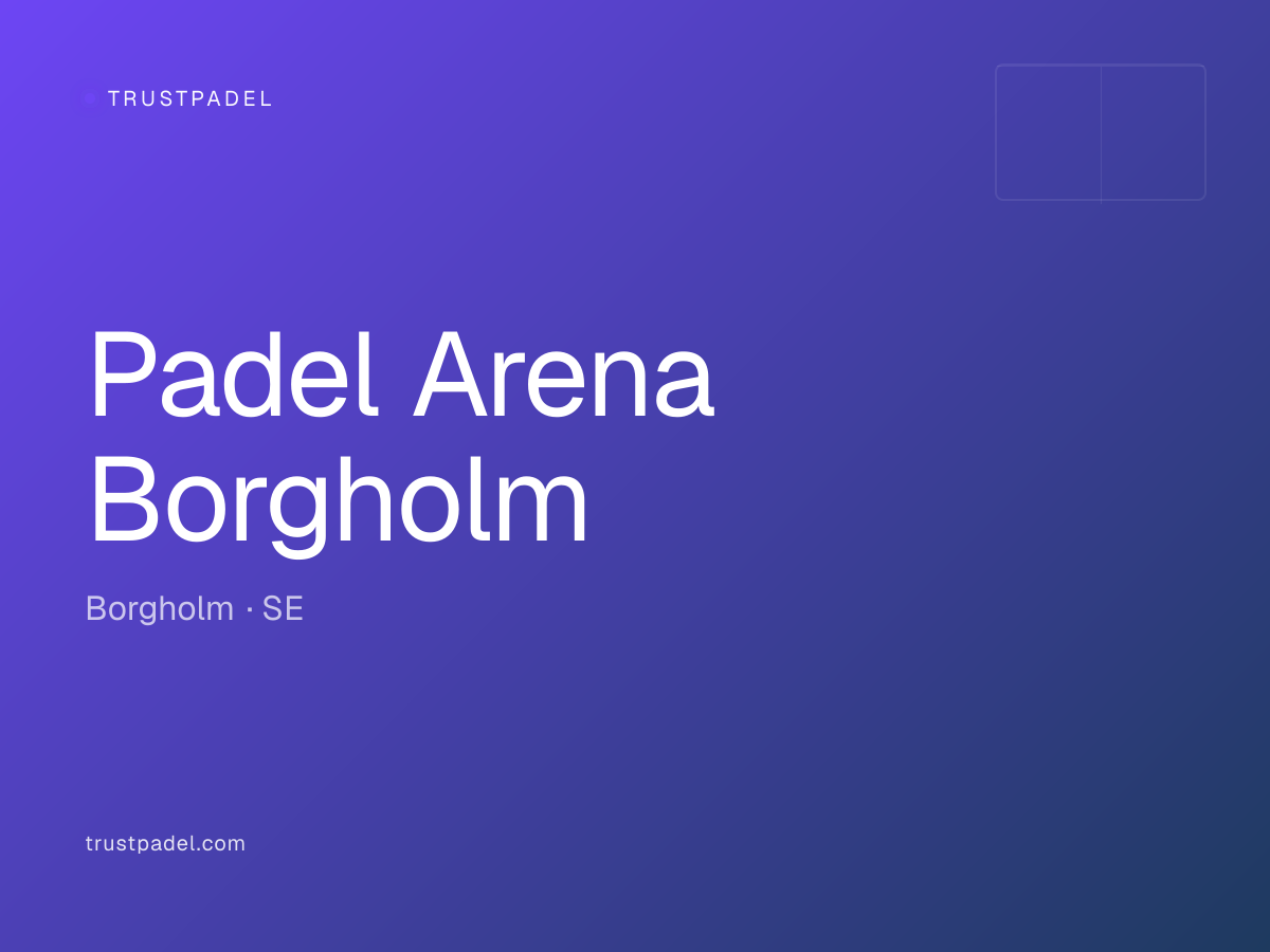 Padel Arena Borgholm padel club