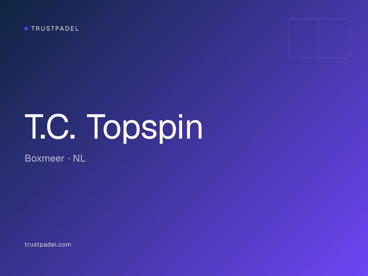 T.C. Topspin padel club