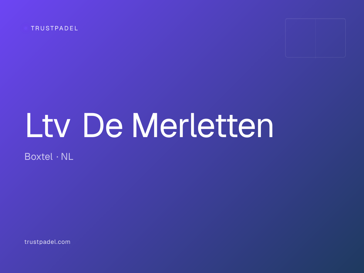 Ltv De Merletten padel club