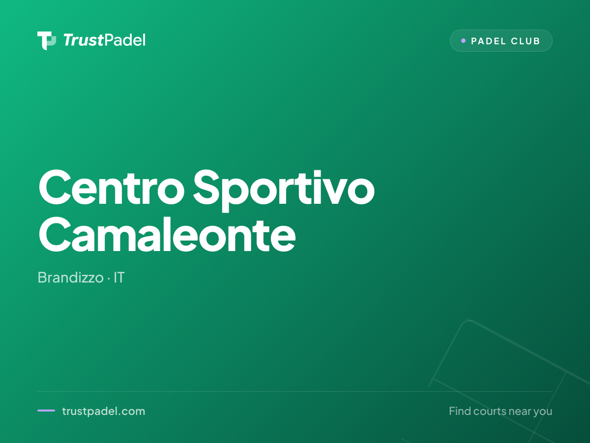 Centro Sportivo Camaleonte padel club