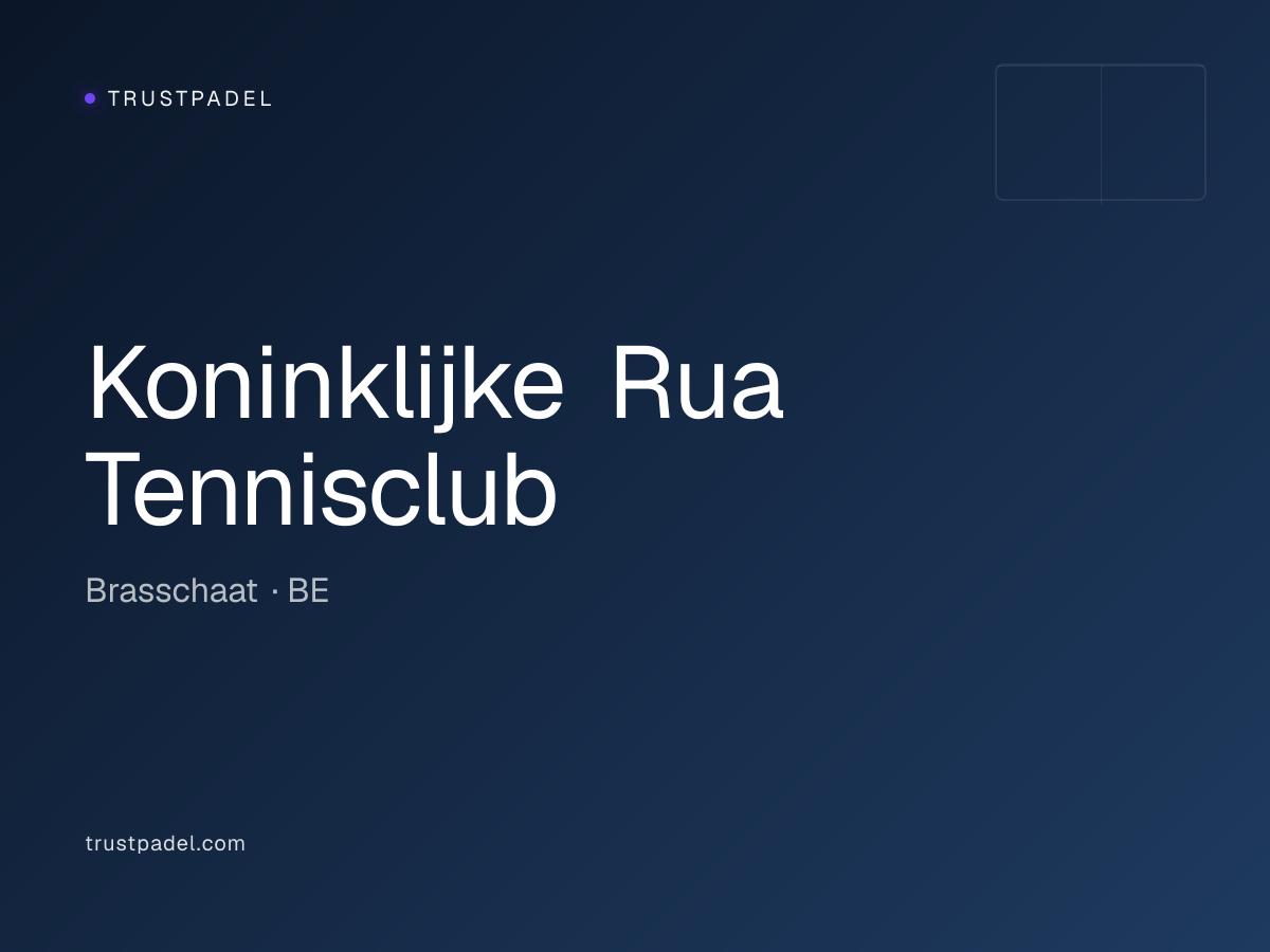 Koninklijke Rua Tennisclub padel club