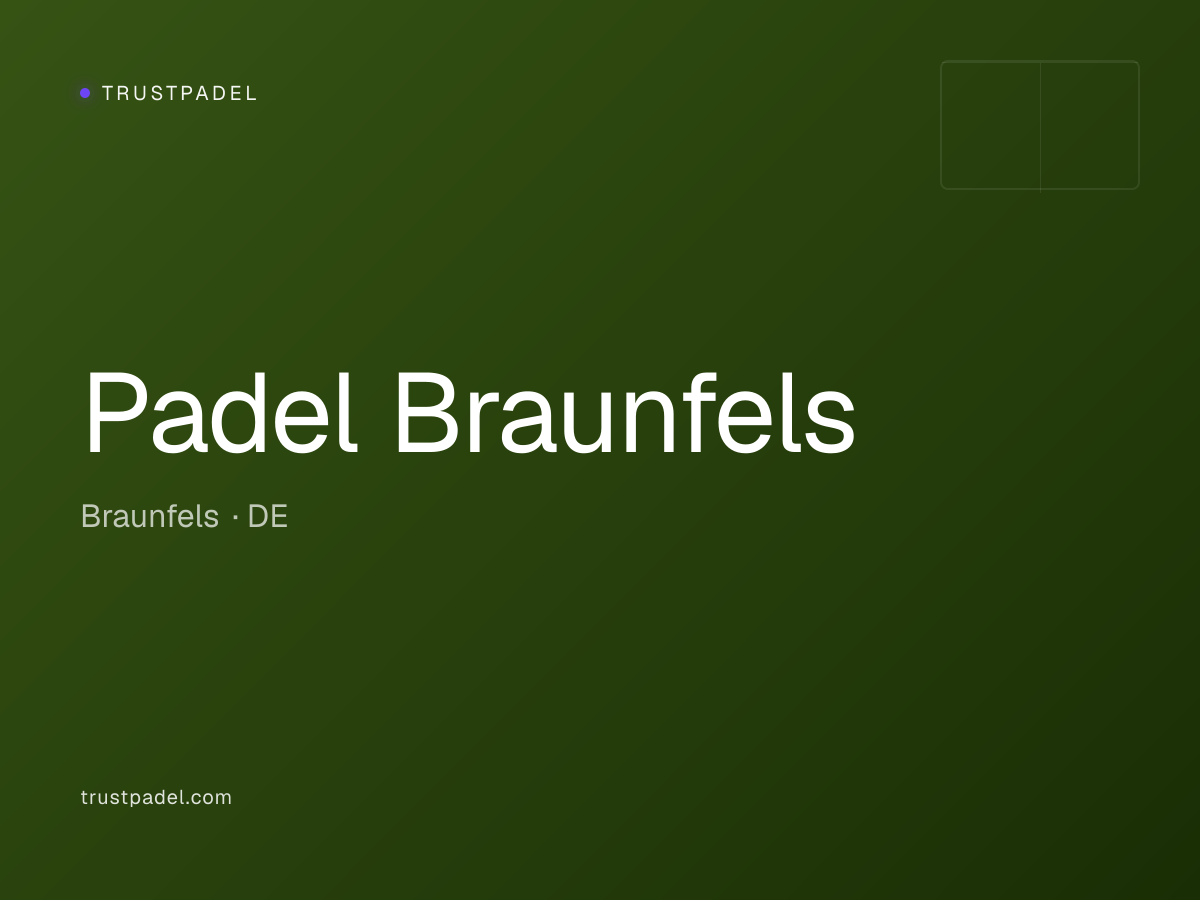 Padel Braunfels padel club