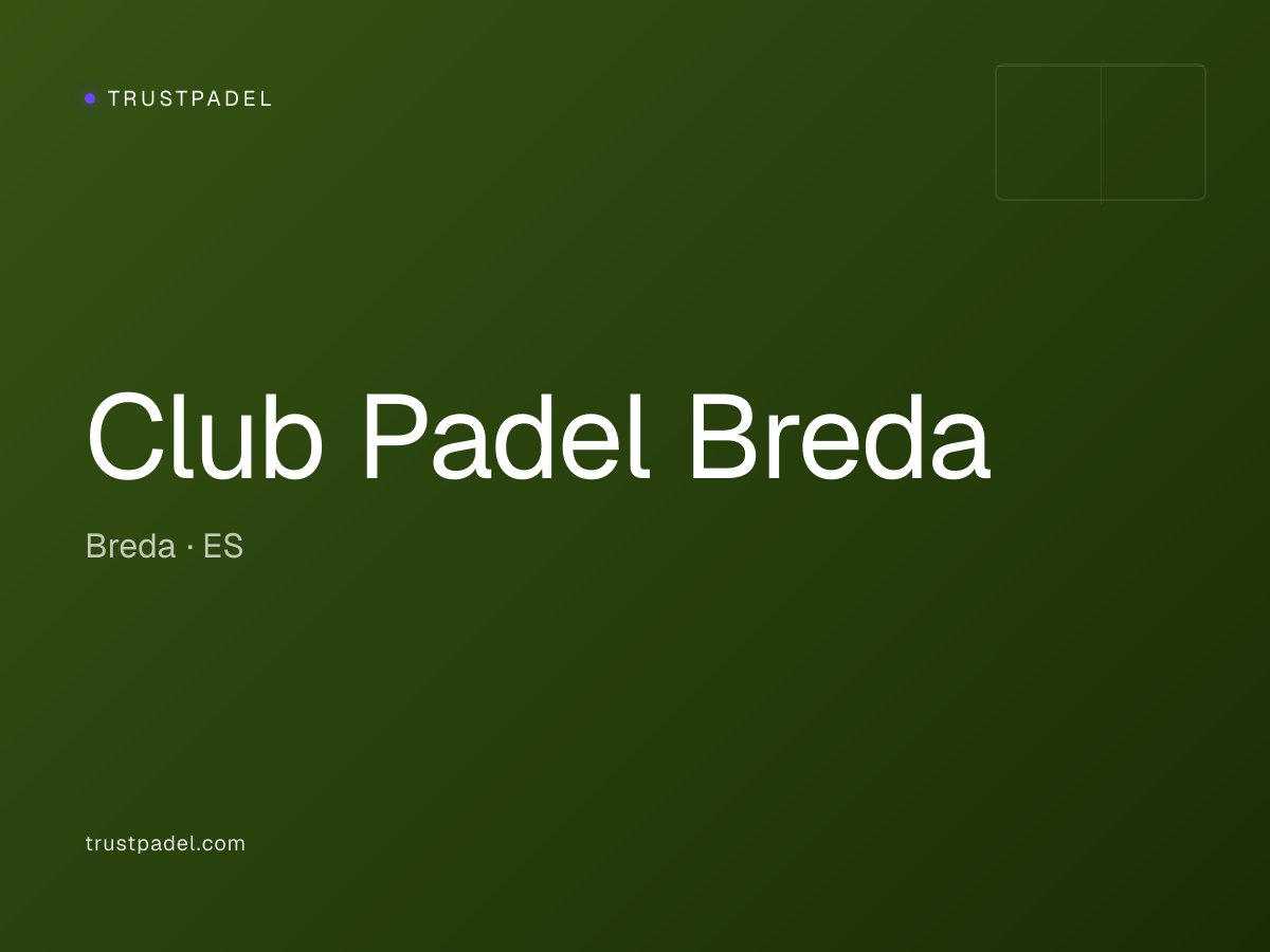 Club Padel Breda padel club