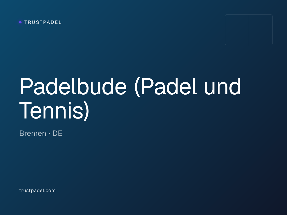 Padelbude (Padel und Tennis) padel club