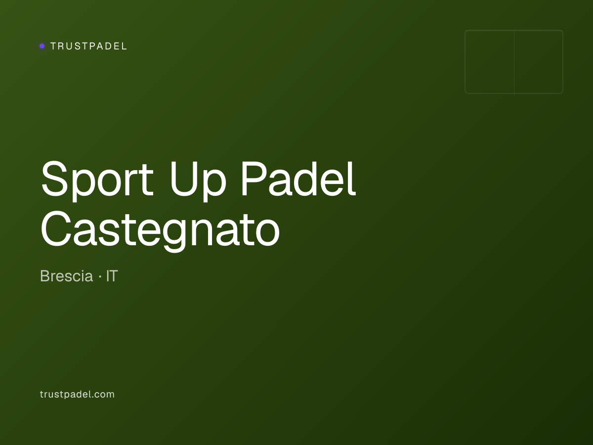 Sport Up Padel Castegnato padel club