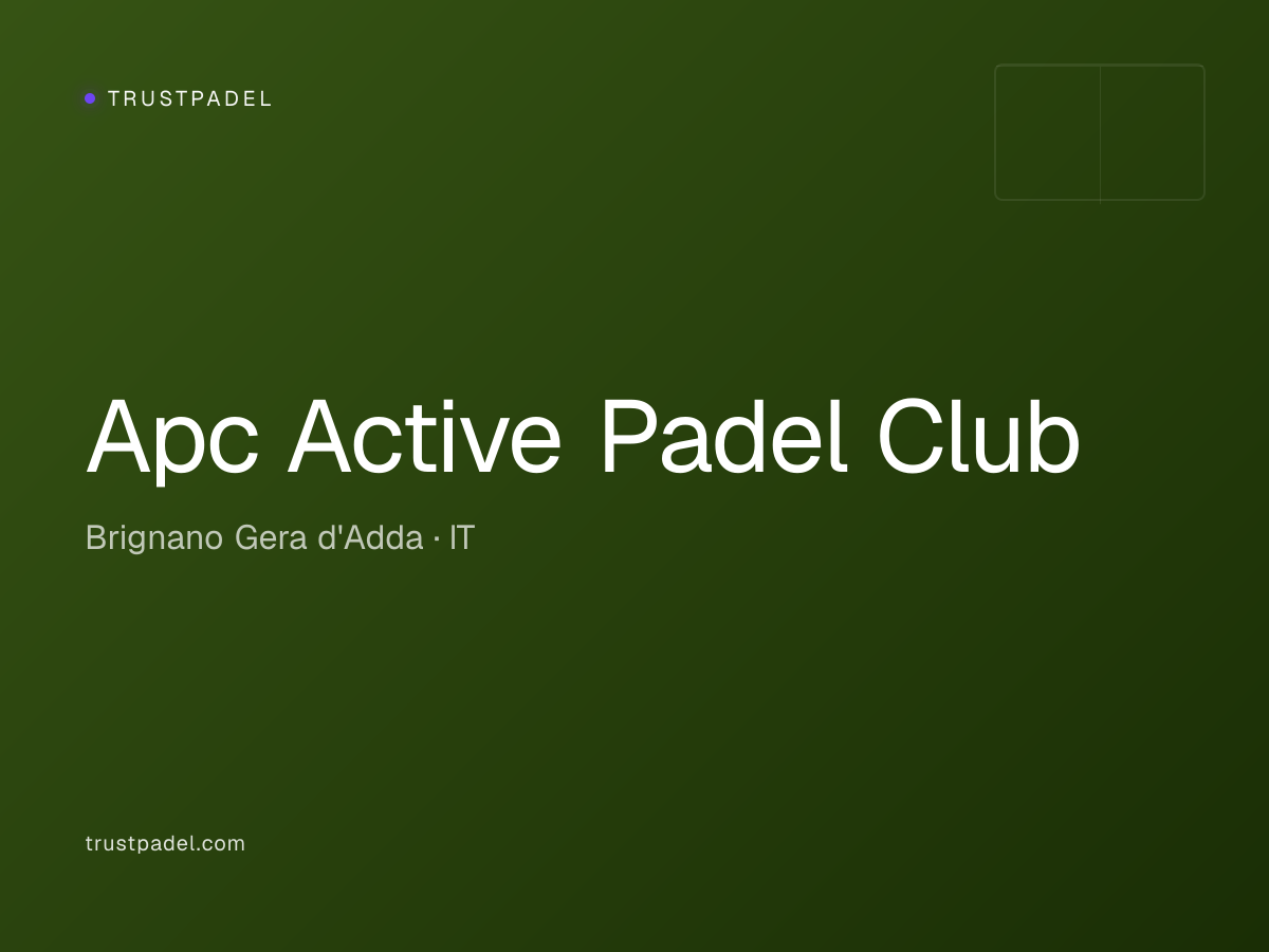 Apc Active Padel Club padel club