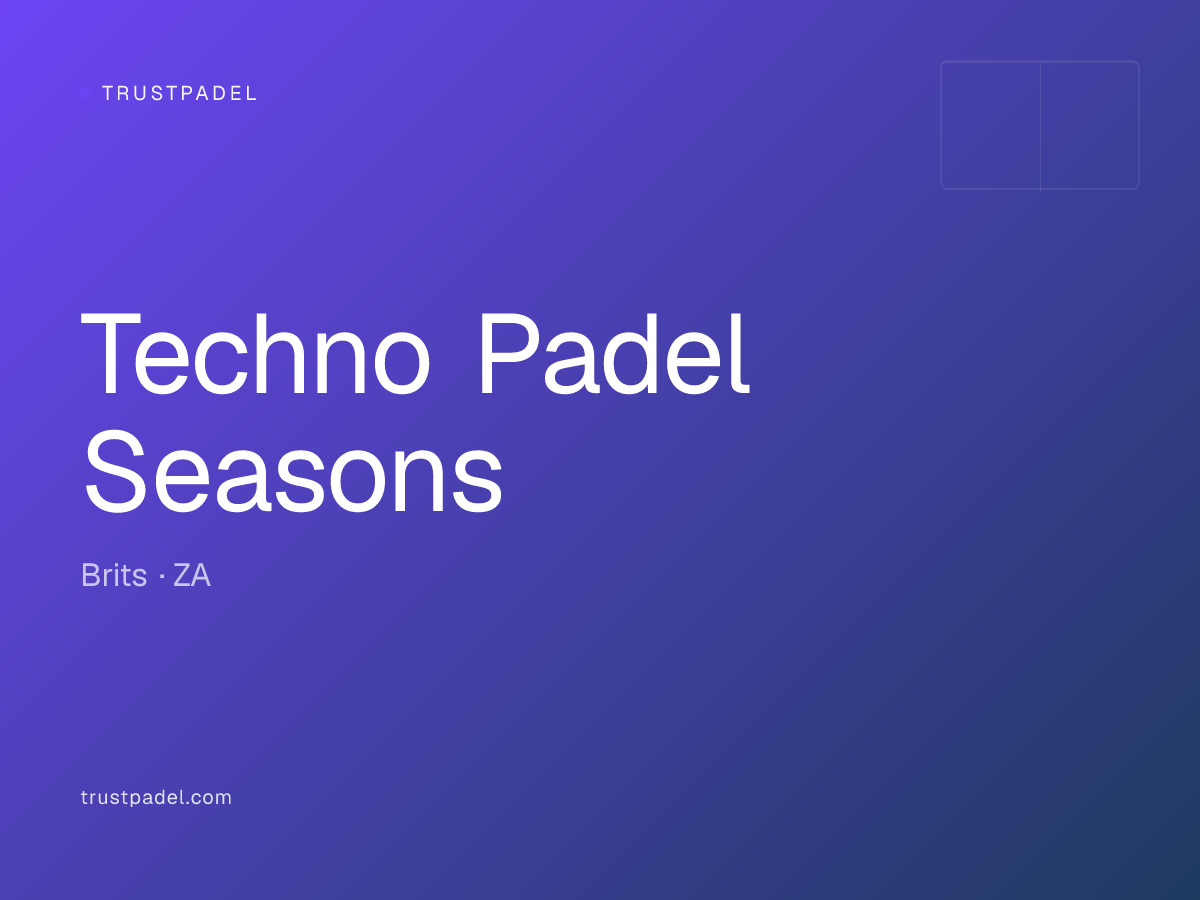 Techno Padel Seasons padel club