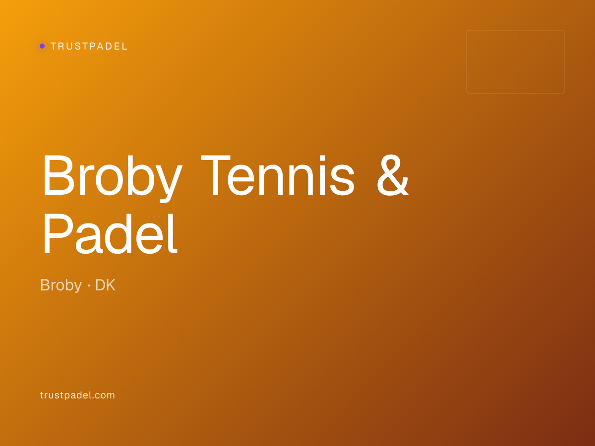Broby Tennis & Padel padel club