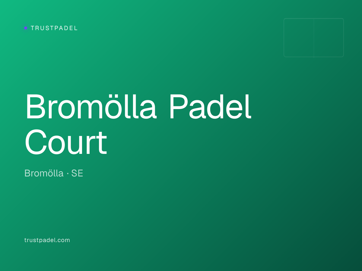 Bromölla Padel Court padel club