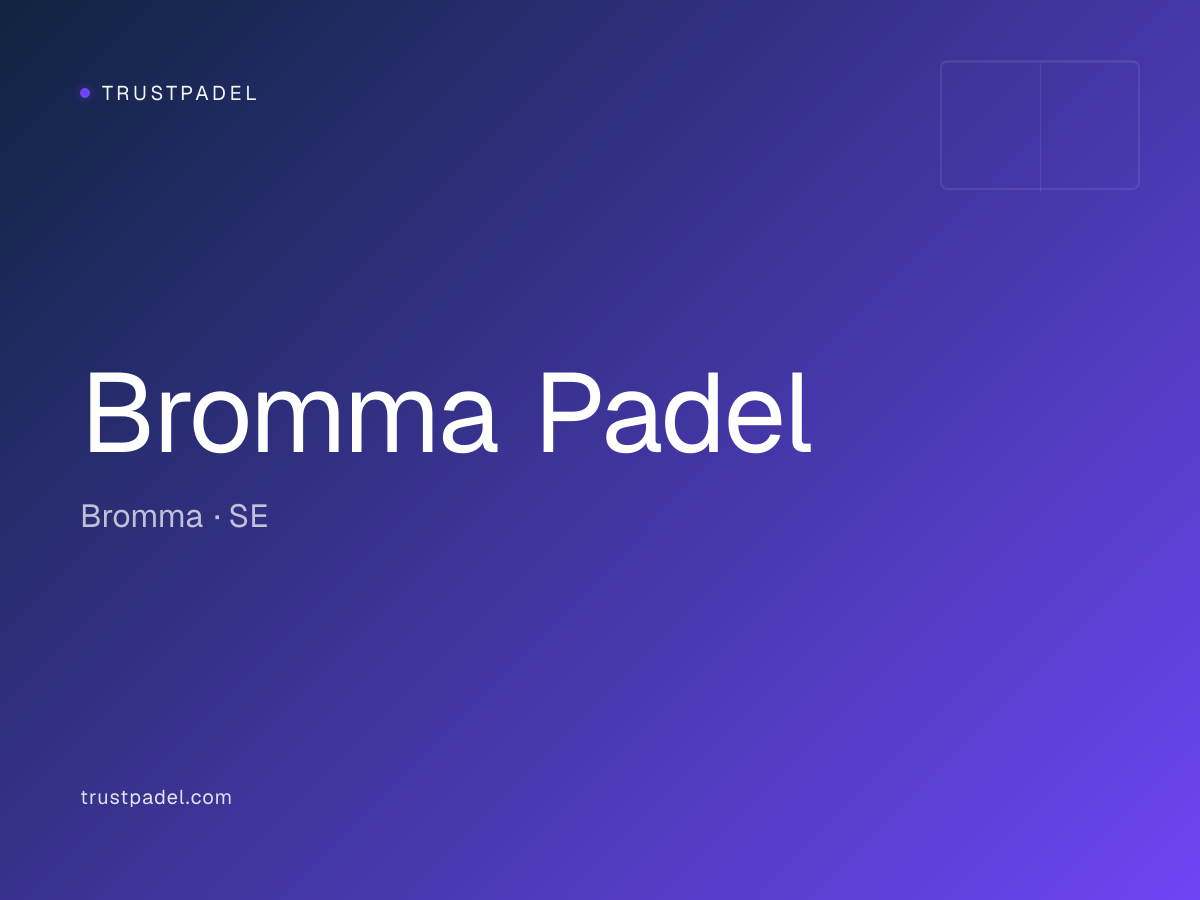 Bromma Padel padel club