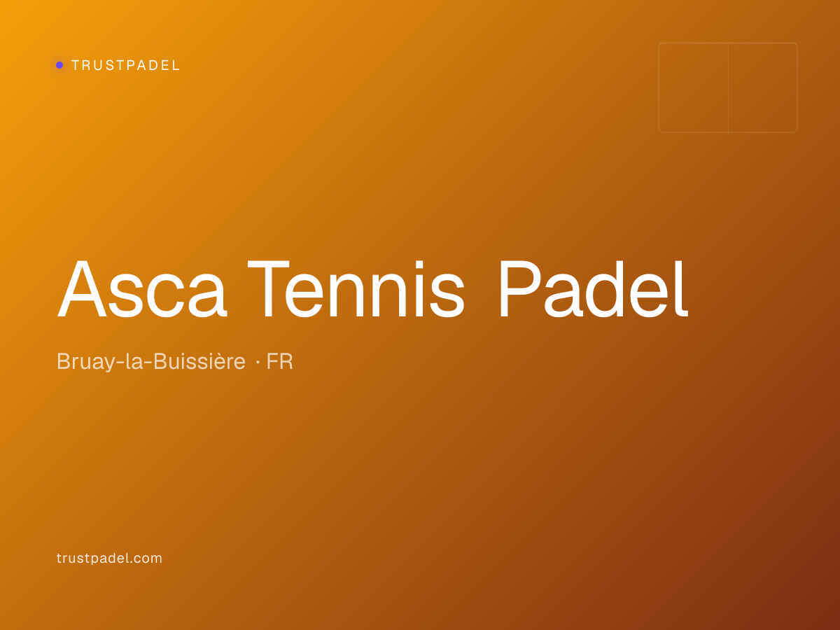 Asca Tennis Padel padel club