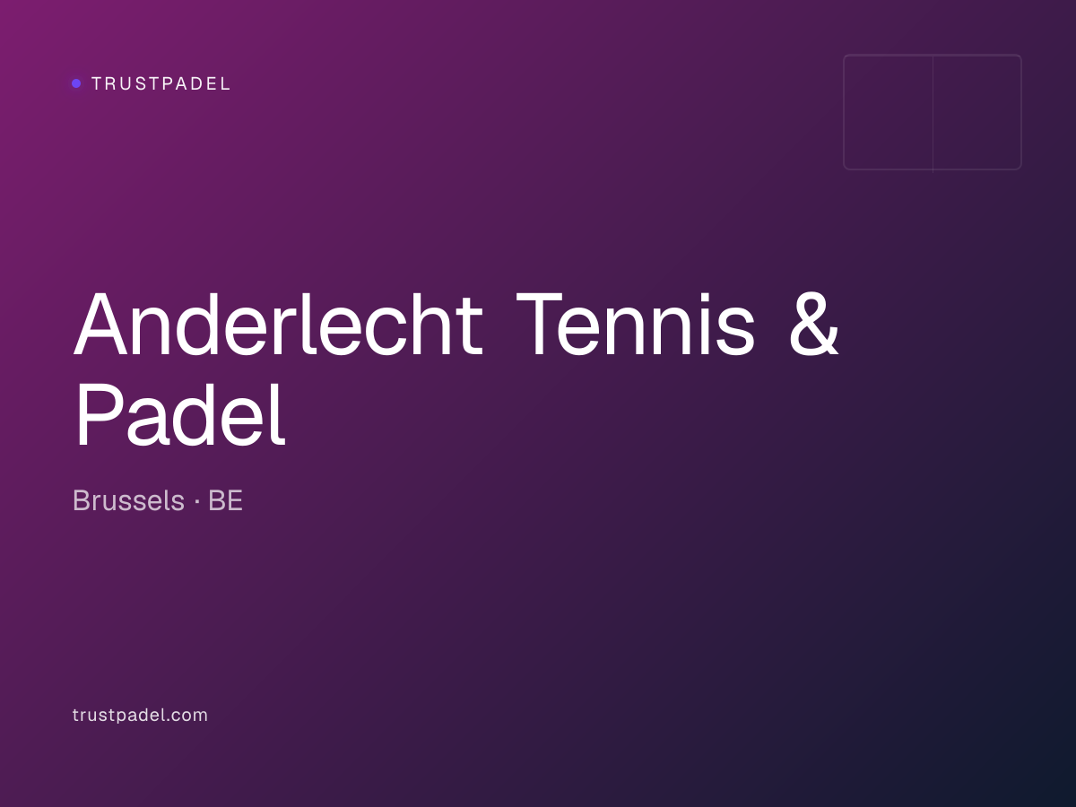 Anderlecht Tennis & Padel padel club