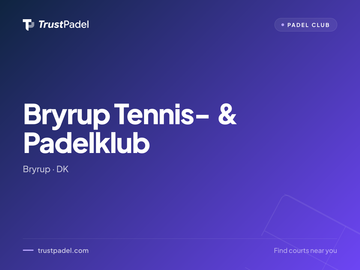 Bryrup Tennis- & Padelklub padel club