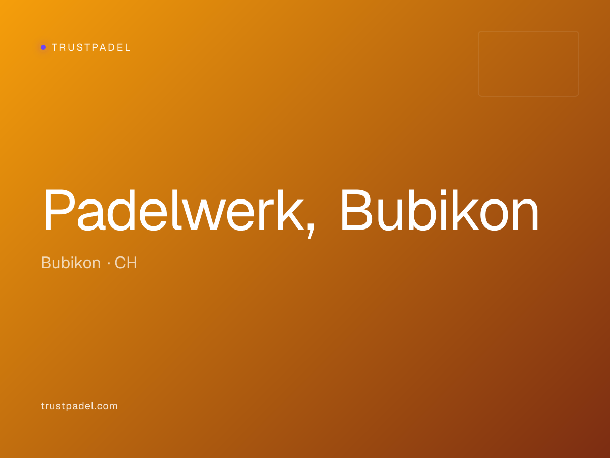 Padelwerk, Bubikon padel club