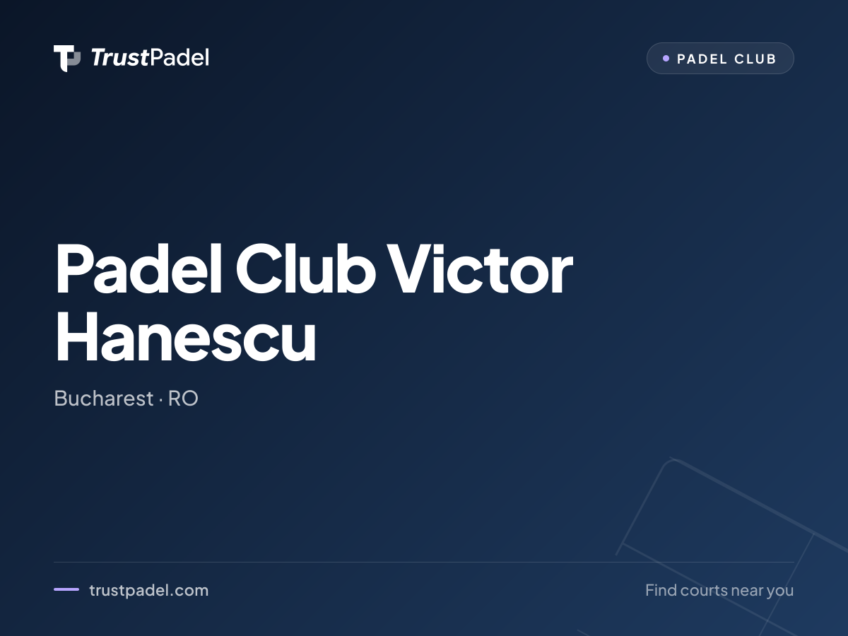 Padel Club Victor Hanescu padel club