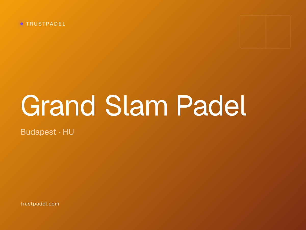 Grand Slam Padel padel club
