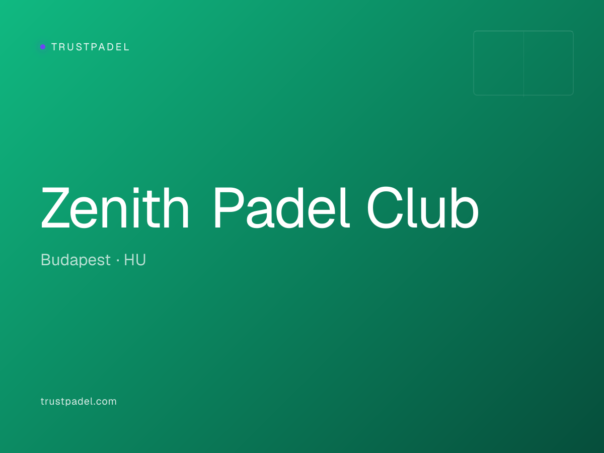 Zenith Padel Club padel club