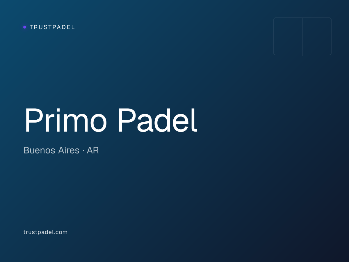 Primo Padel padel club