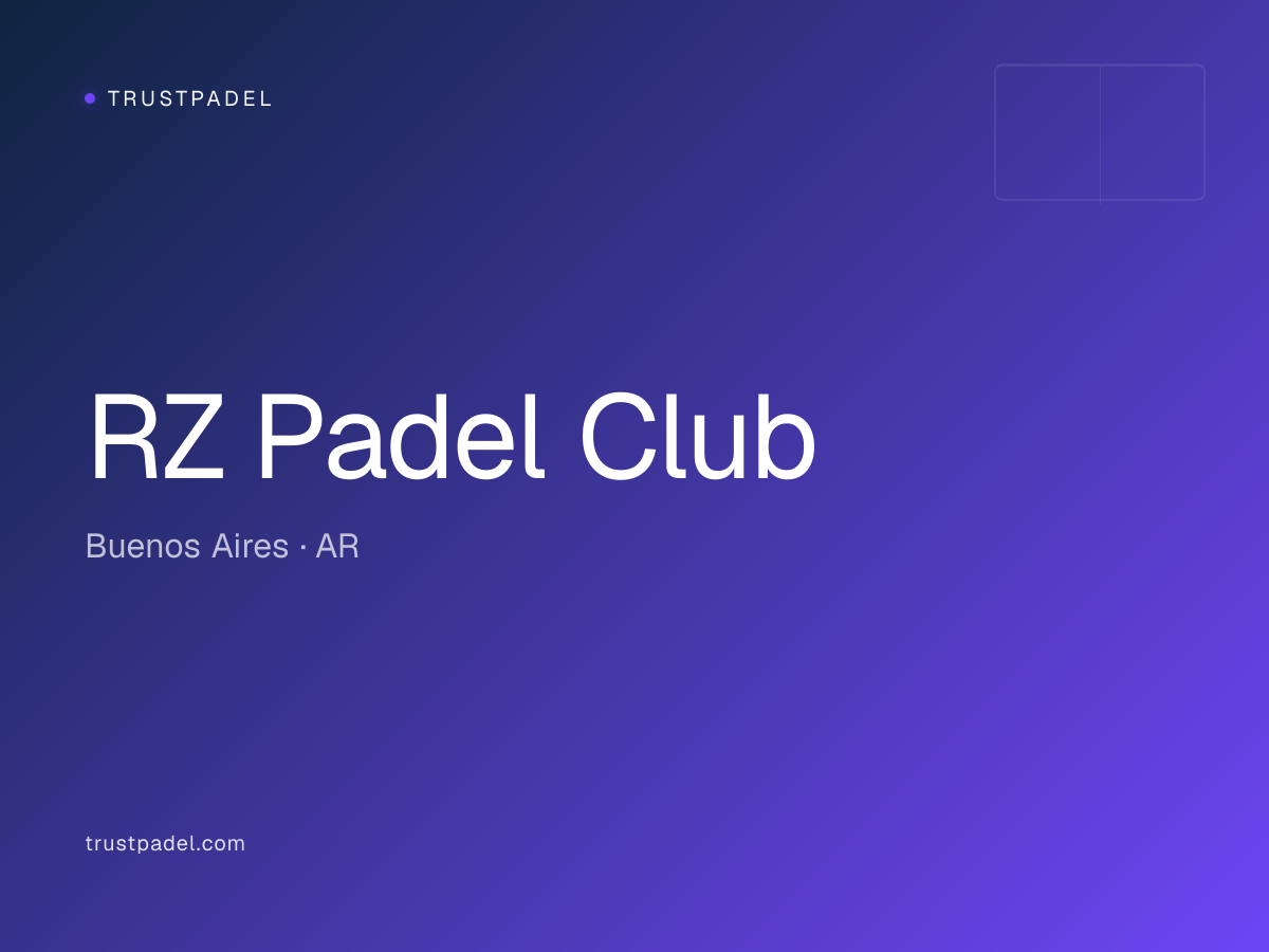 RZ Padel Club padel club
