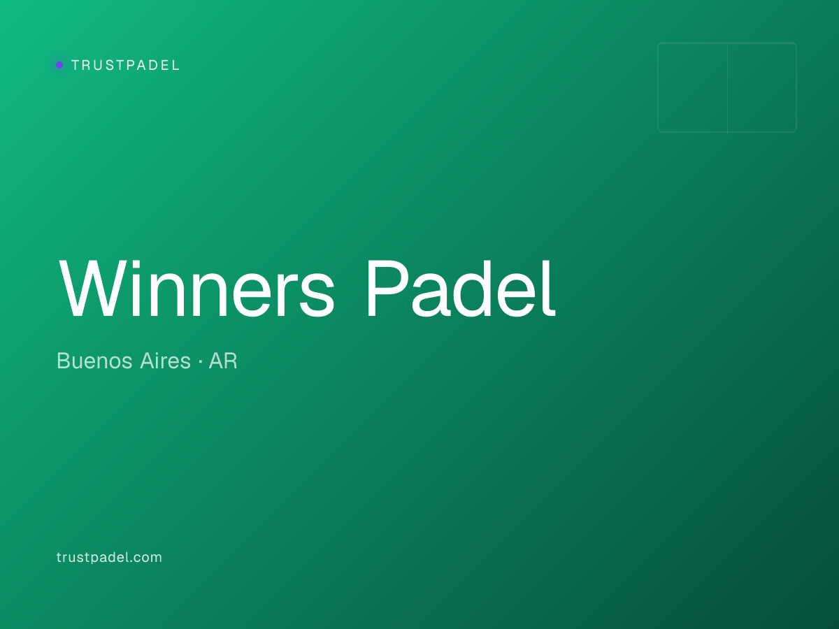 Winners Padel padel club
