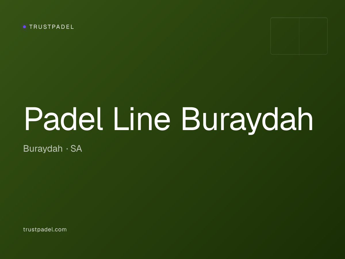 Padel Line Buraydah padel club