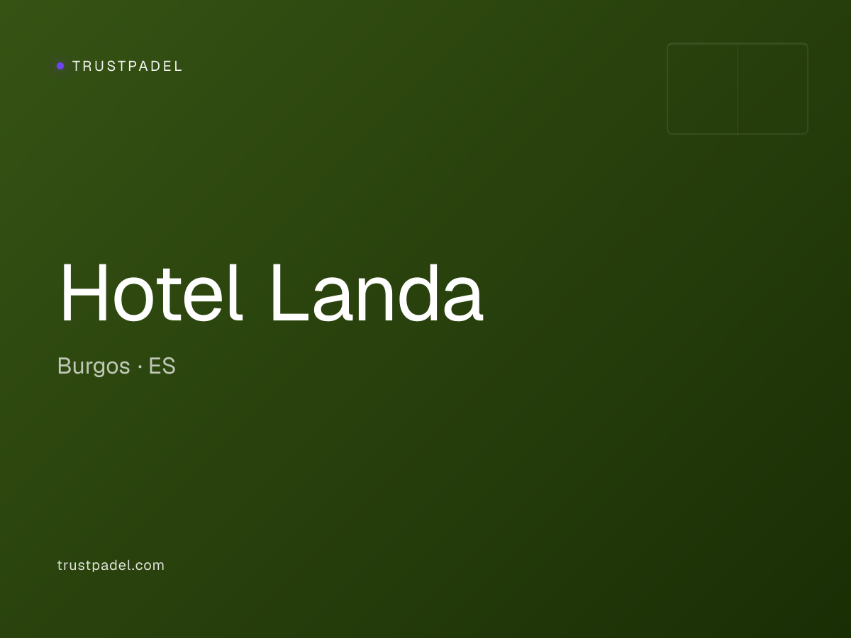Hotel Landa padel club