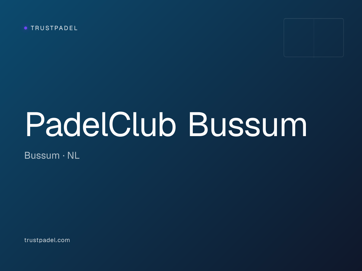 PadelClub Bussum padel club