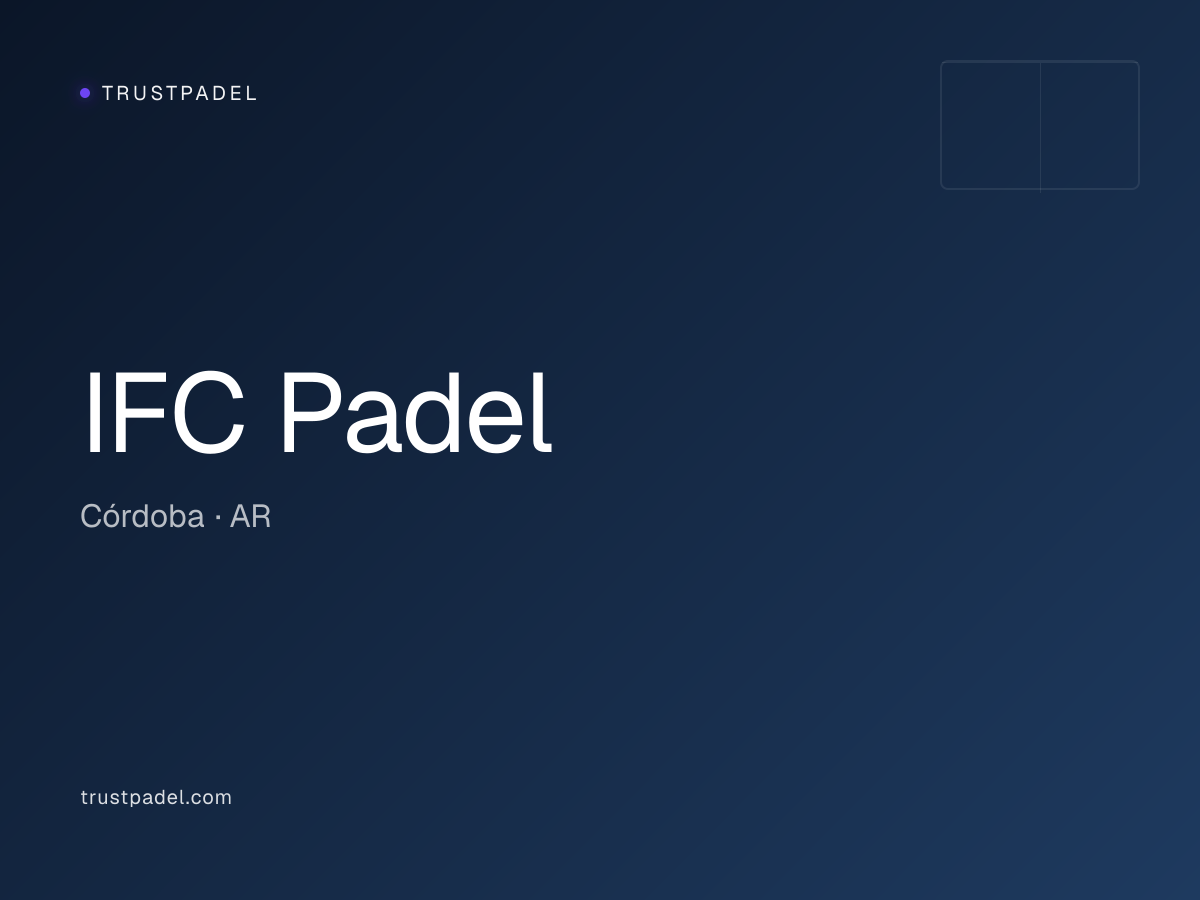 IFC Padel padel club